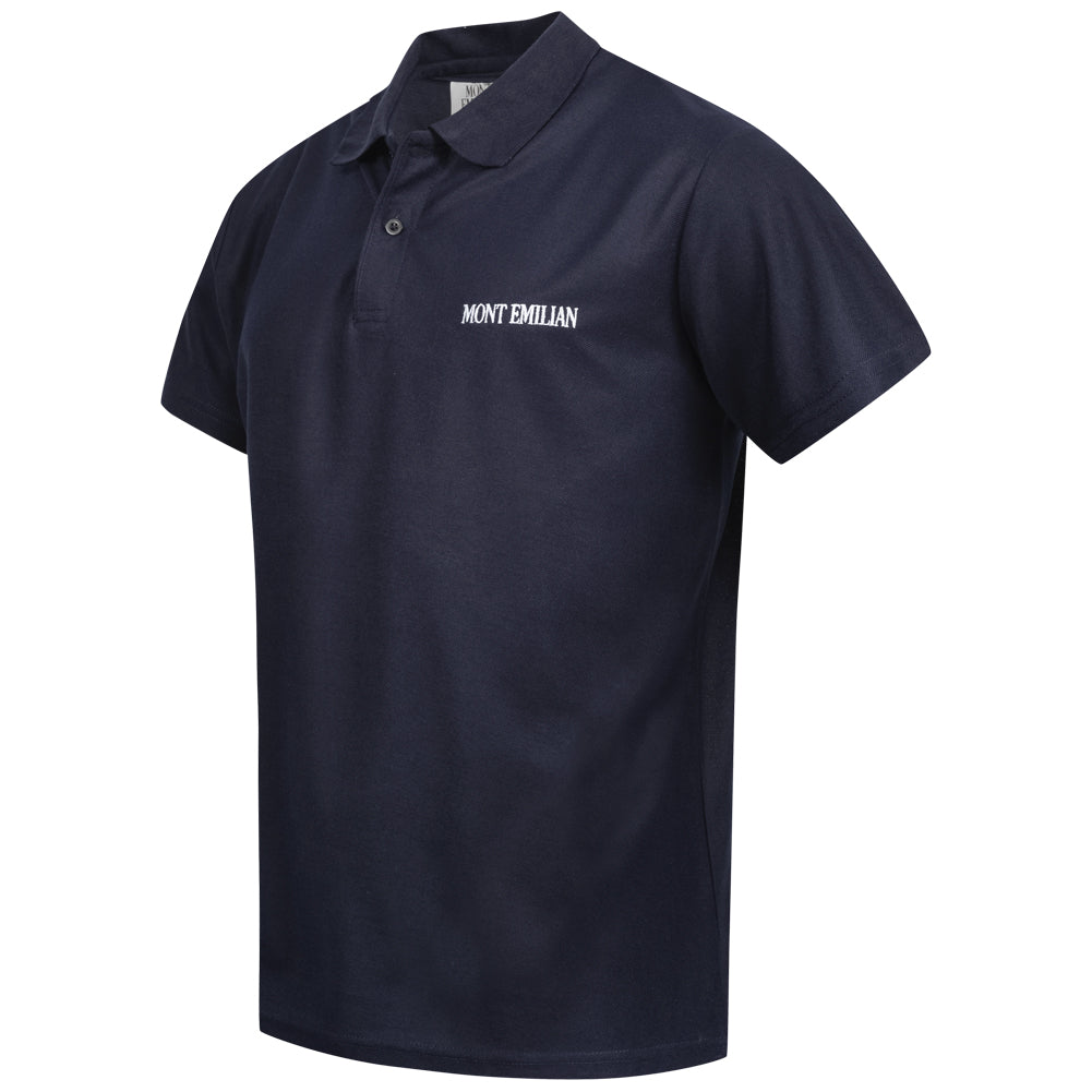 MONT EMILIAN "Caen" Men Basic Polo shirt navy