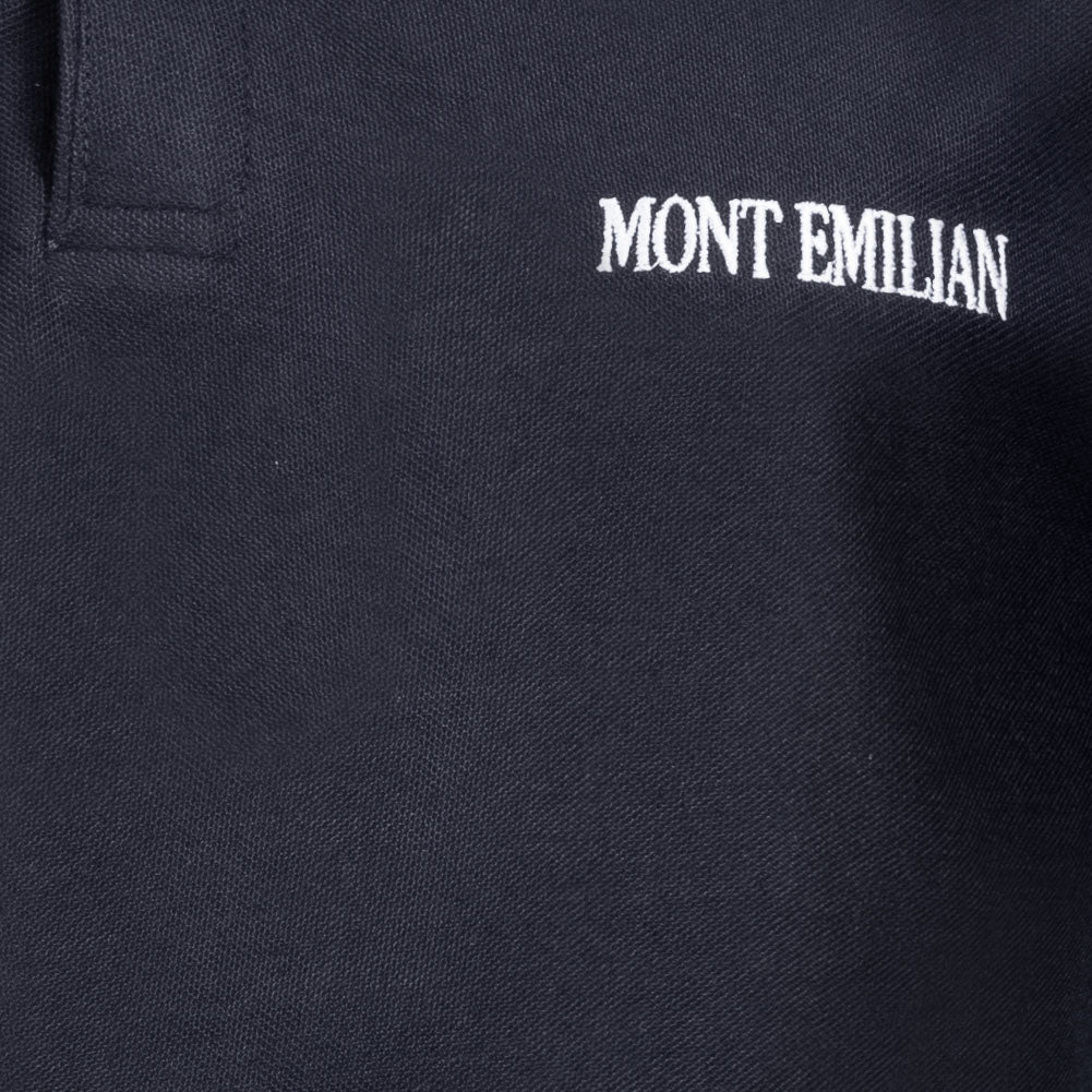 MONT EMILIAN "Caen" Men Basic Polo shirt navy
