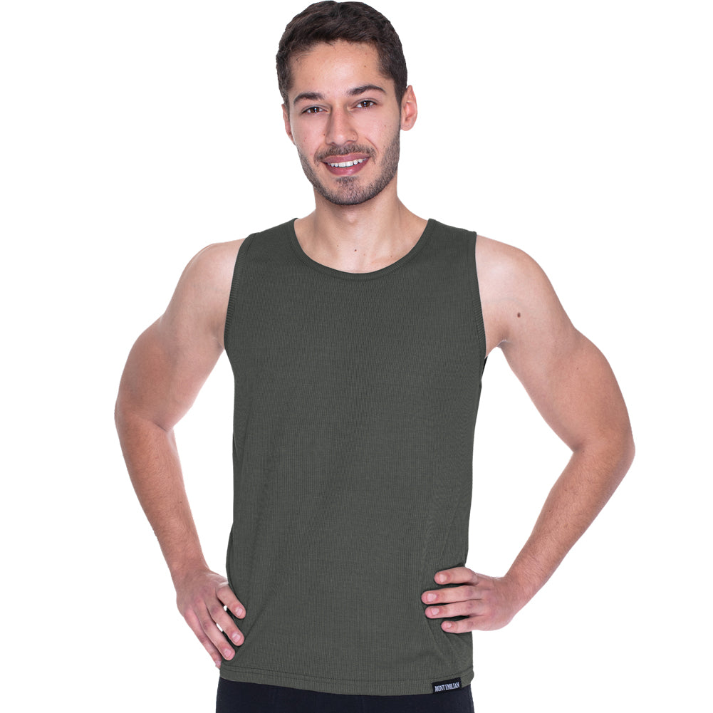 MONT EMILIAN "Ajaccio" Men Vest Pack of 2 grey