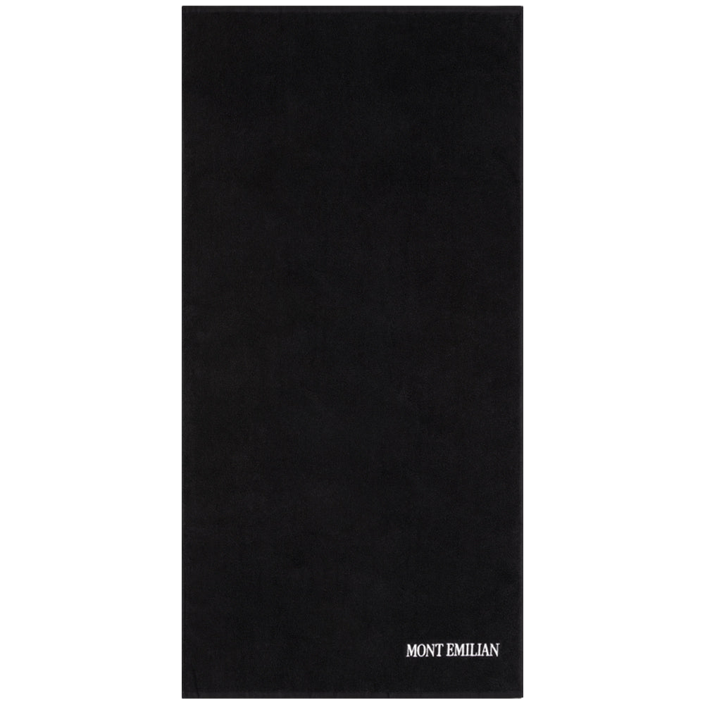 MONT EMILIAN "Annecy" Towel 100 x 50 cm black