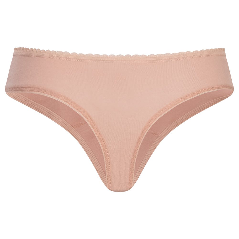 MONT EMILIAN "Nimes" Damen Tanga 6er-Pack rosa