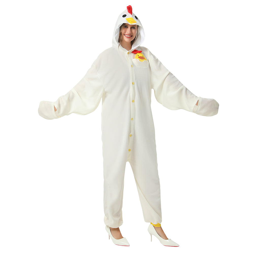 Huhn Jumpsuit Unisex Kostüm MIESEPETER®