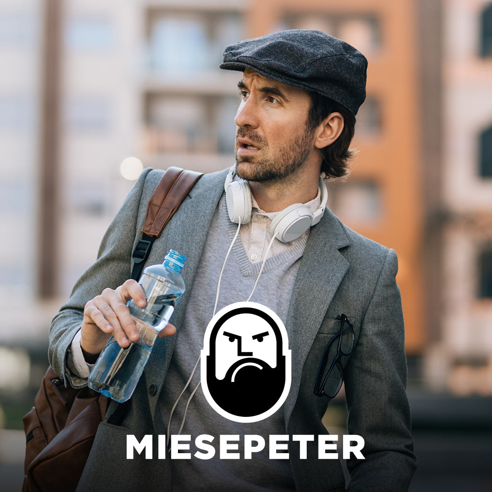 MIESEPETER "Mill-Wall" Schiebermütze grau
