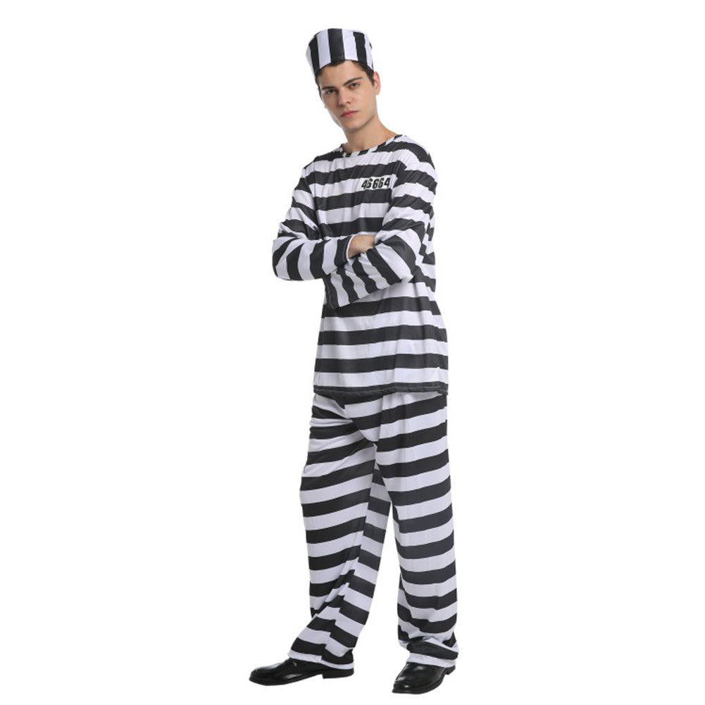 Gefängnisinsasse Kostüm "Prisoner" MIESEPETER®