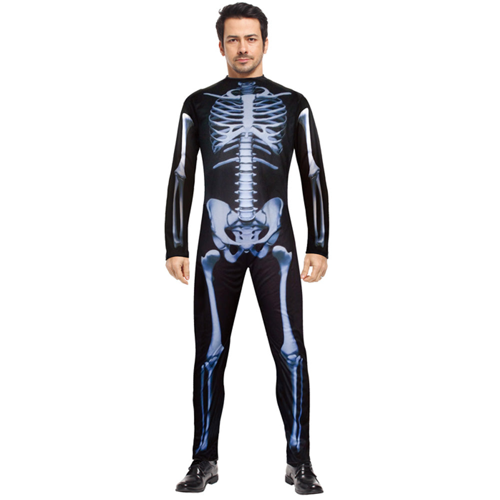 "Mr. Skeleton" Men's Jumpsuit Costume by MIESEPETER®