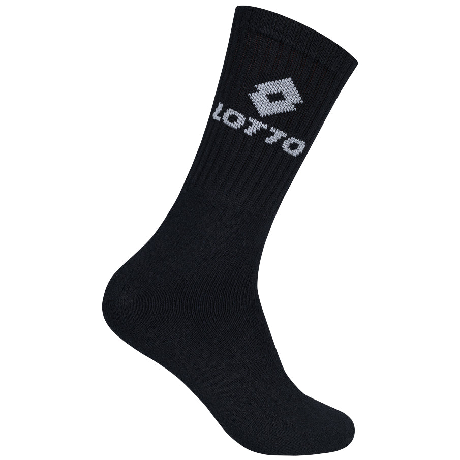 Lotto Sportsocken Unisex 3 Paar schwarz MSKZ10029-Black