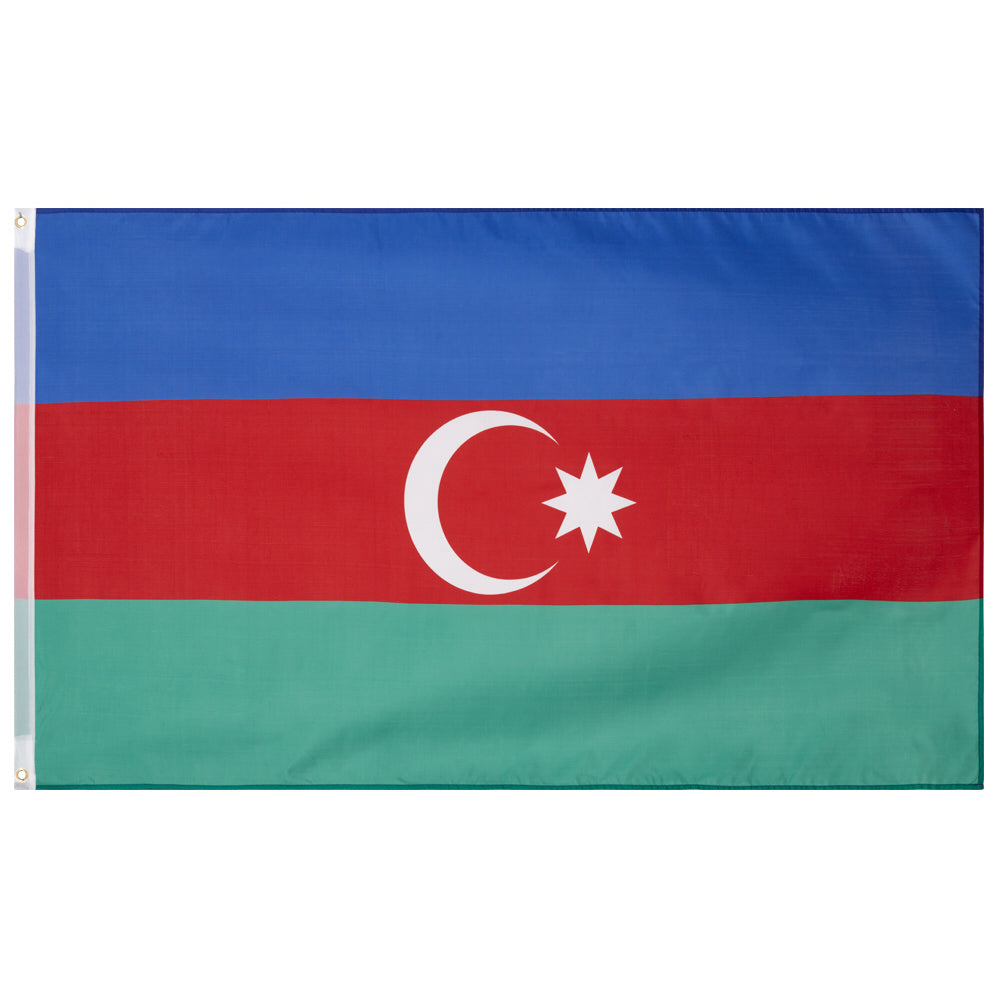 Azerbaijan Flag MUWO "Nations Together" 90 x 150 cm