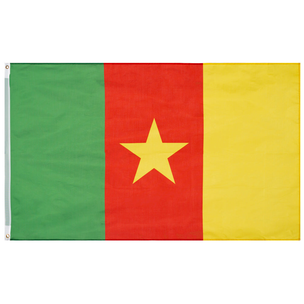 Cameroon Flag MUWO "Nations Together" 90 x 150 cm