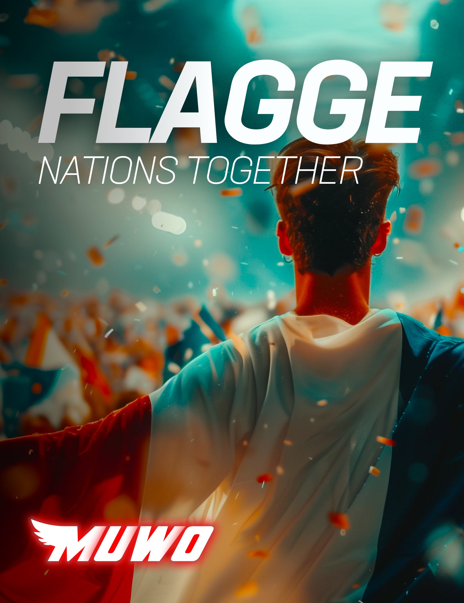 Germany Flag MUWO "Nations Together" 90x150cm