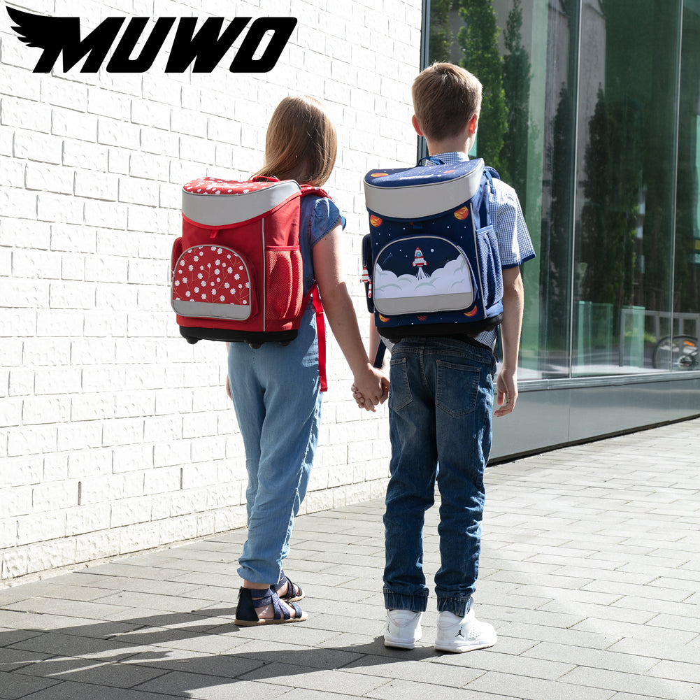 MUWO "Lil Fairy" Kinder Schulranzen Set 5tlg.