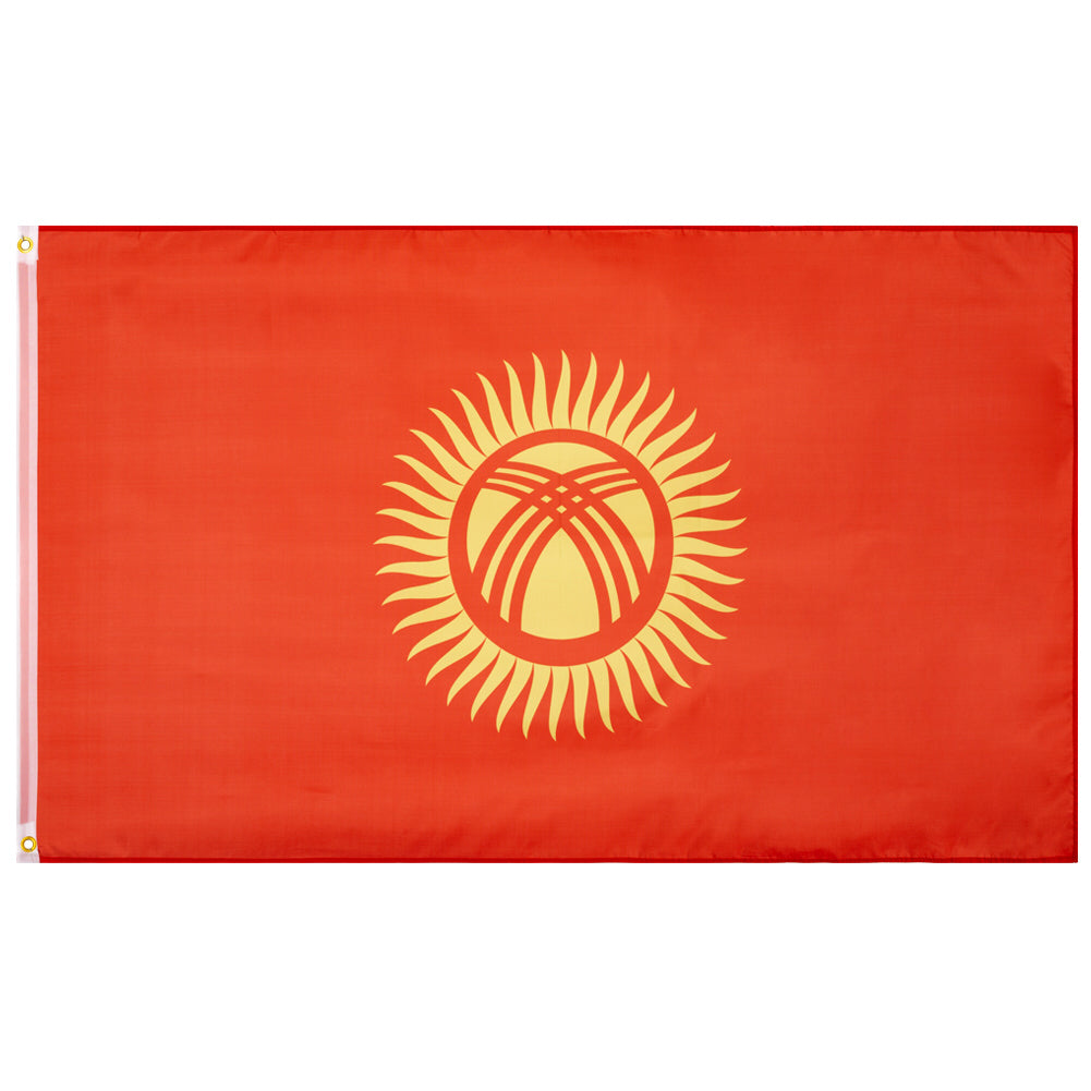 Kyrgyzstan / Kyrgyz Republic Flag MUWO "Nations Together" 90x150cm