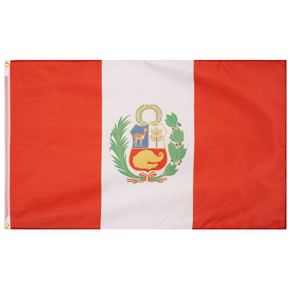 Peru Flag MUWO "Nations Together" 90 x 150 cm