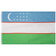 Uzbekistan Flag MUWO 