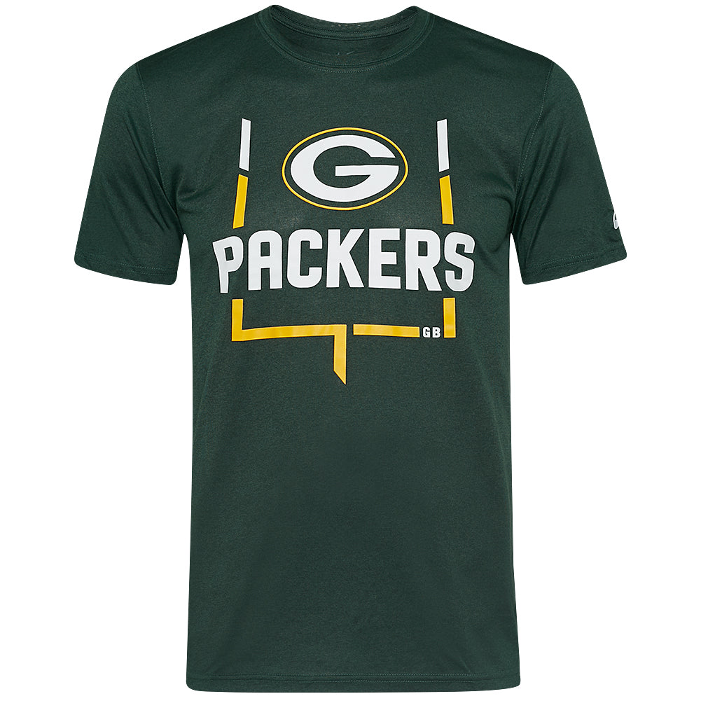 Green Bay Packers NFL Nike Legend Goal Post Herren T-Shirt N922-3EE-7T-0YD