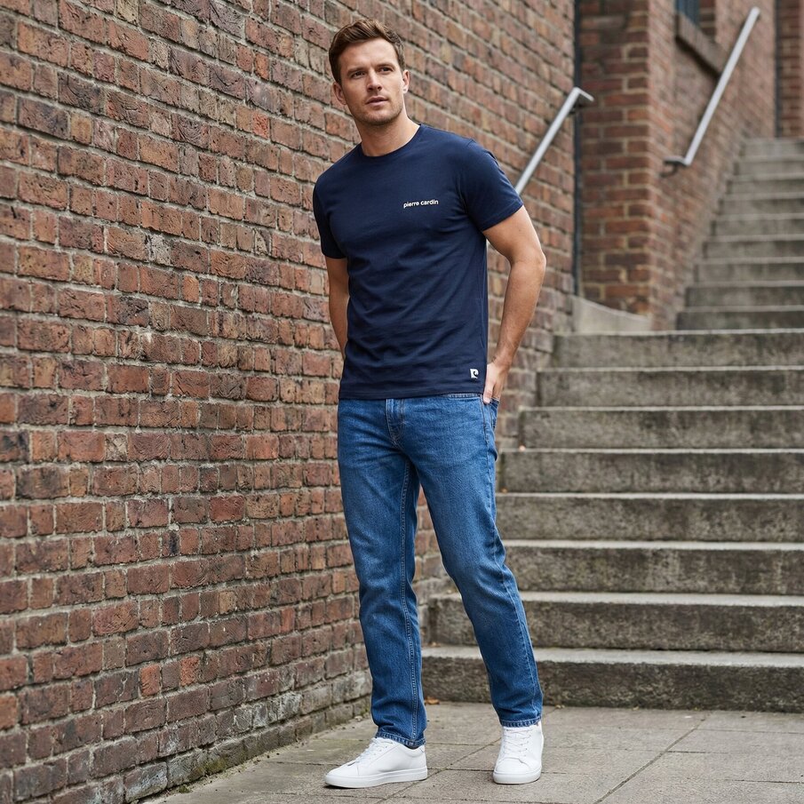 Pierre Cardin Classic Tee Herren T-Shirt O103224-001-A184