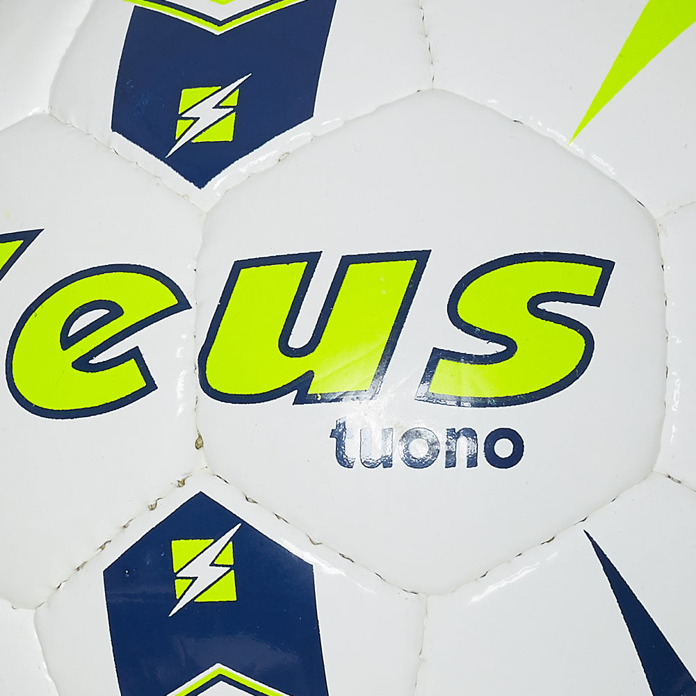 Zeus Pallone Tuono Football white yellow