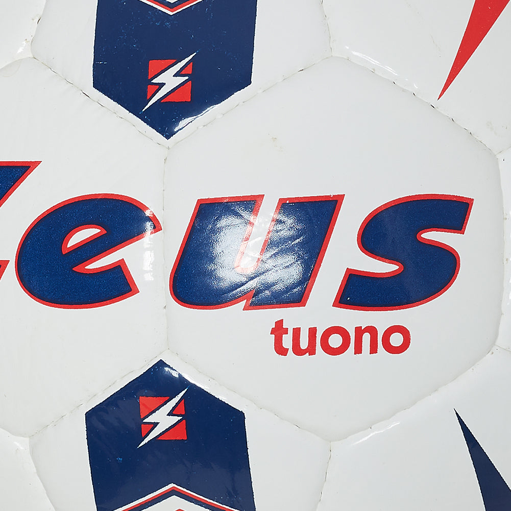 Zeus Pallone Tuono Football white red