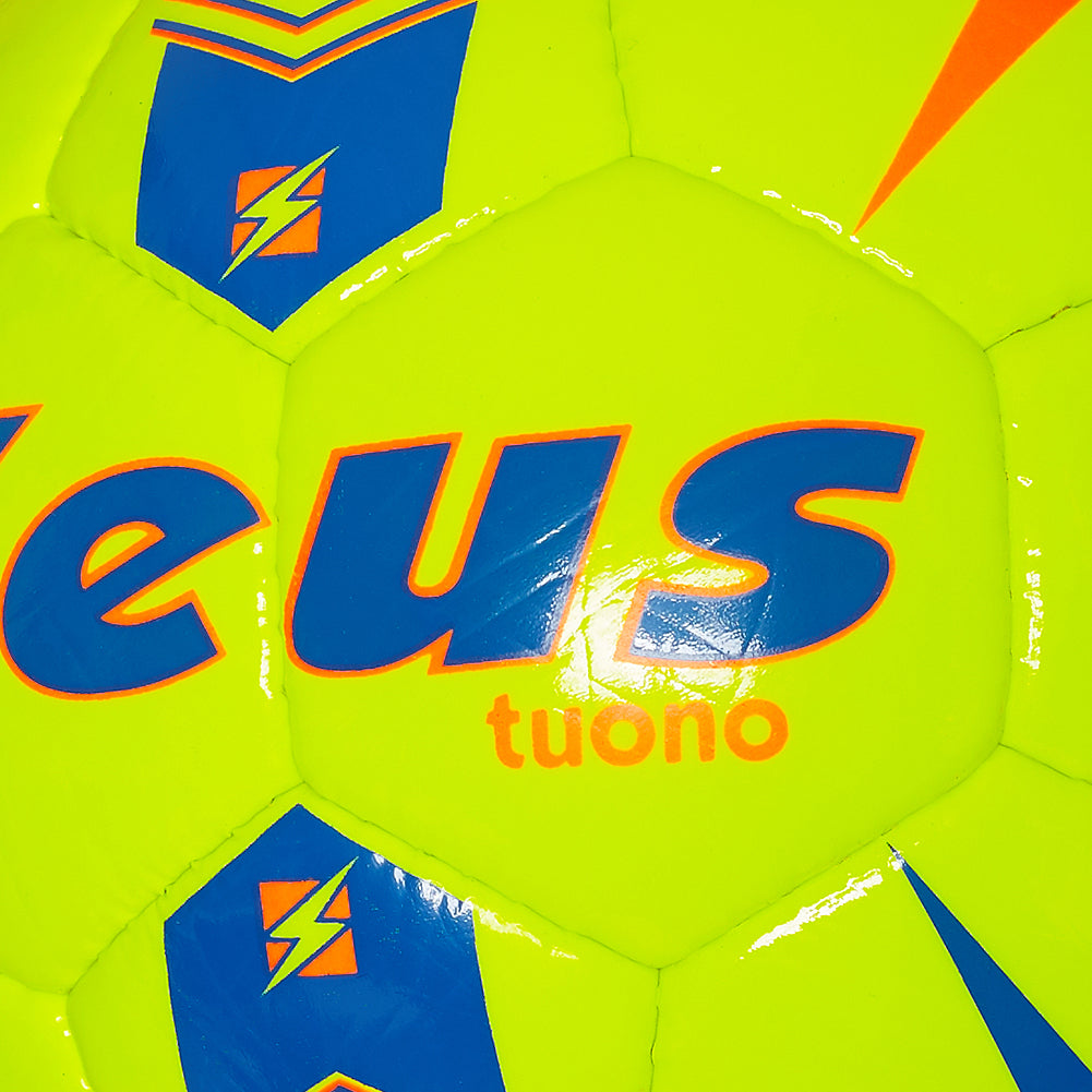 Zeus Pallone Tuono Football yellow royal blue