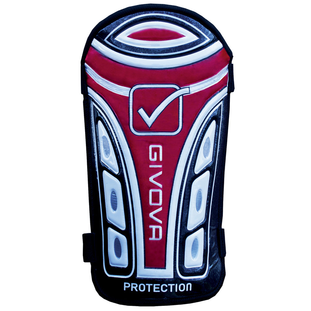Givova Shin guards "Parastinco Protection" black / red
