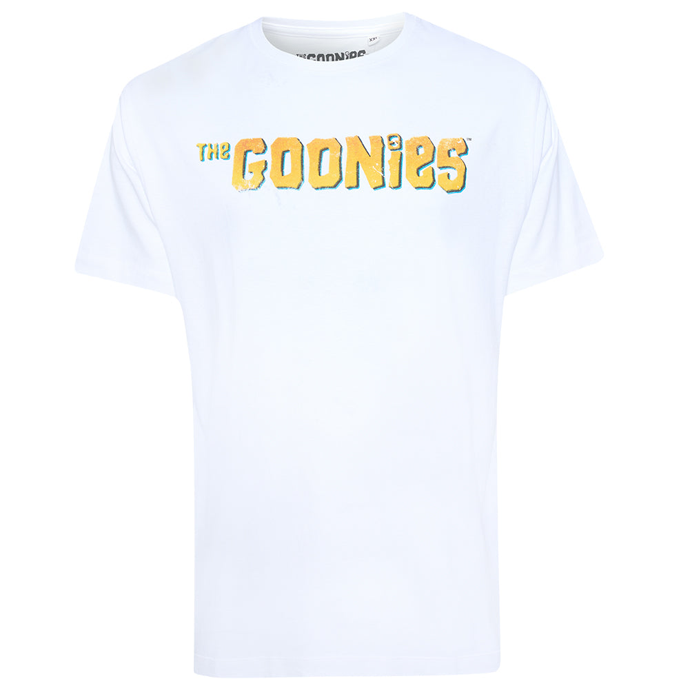 THE GOONIES Logo Herren T-Shirt POMTS256WHT