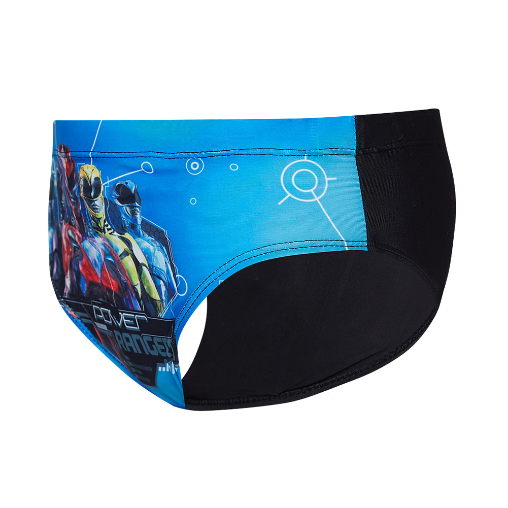 Power Rangers Boy Swim Brief QE1798-black