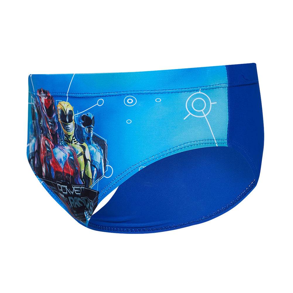 Power Rangers Boy Swim Brief QE1798-blue