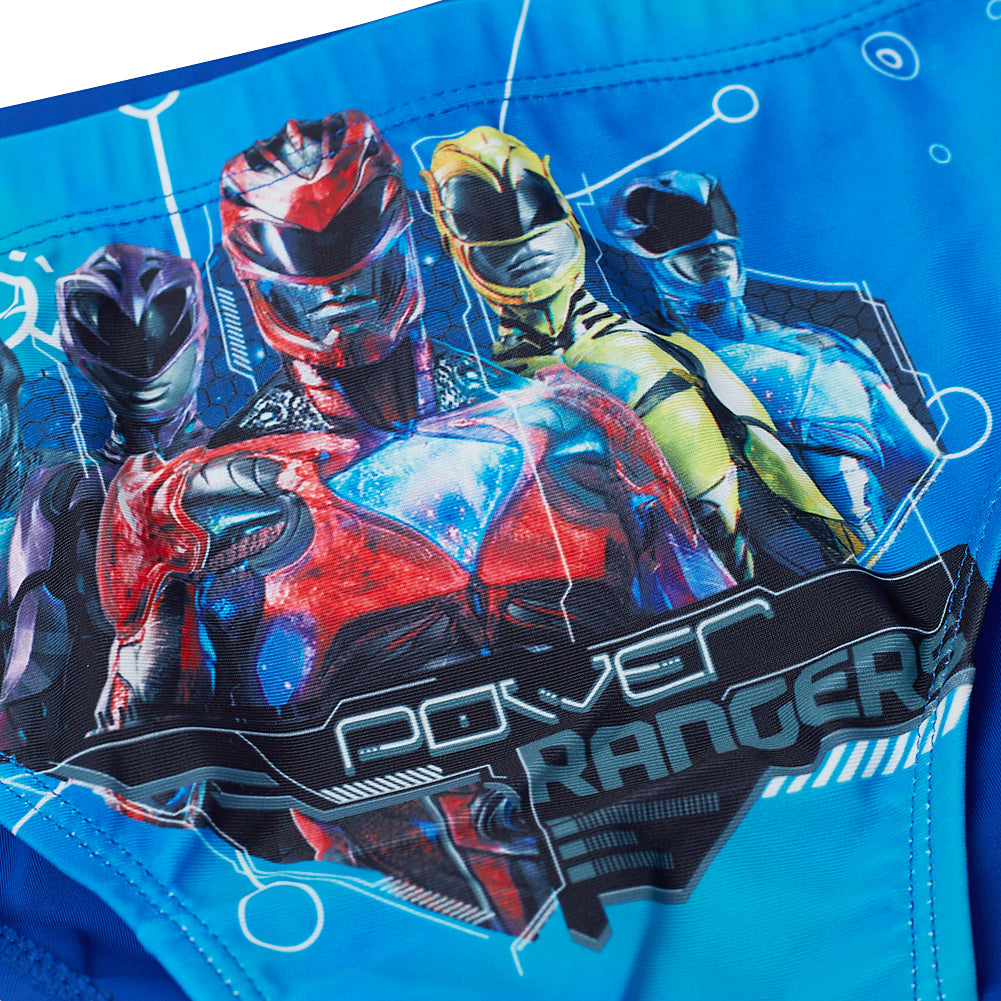 Power Rangers Boy Swim Brief QE1798-blue