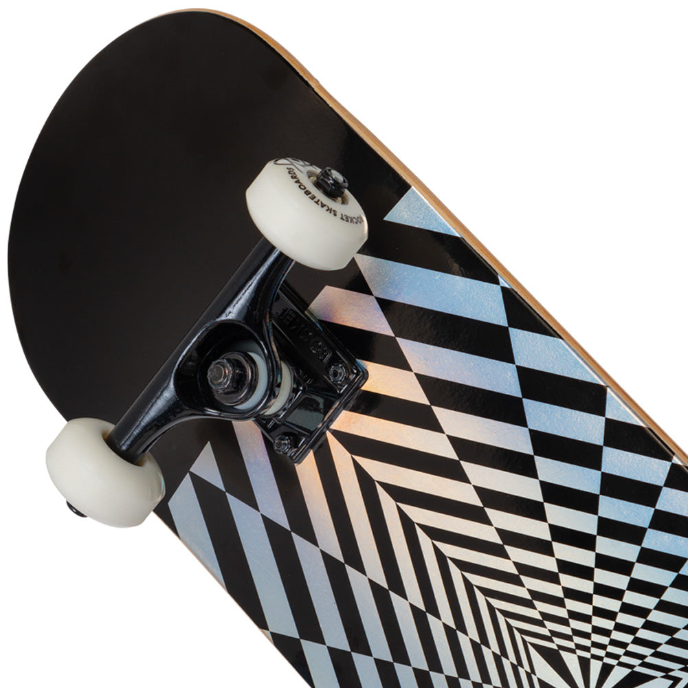 Rocket Prism Foil Silver 7.75" Skateboard RKT-COM-1554
