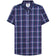 Lambretta Check Herren Kurzarm Hemd RWIS1456-NVY – S