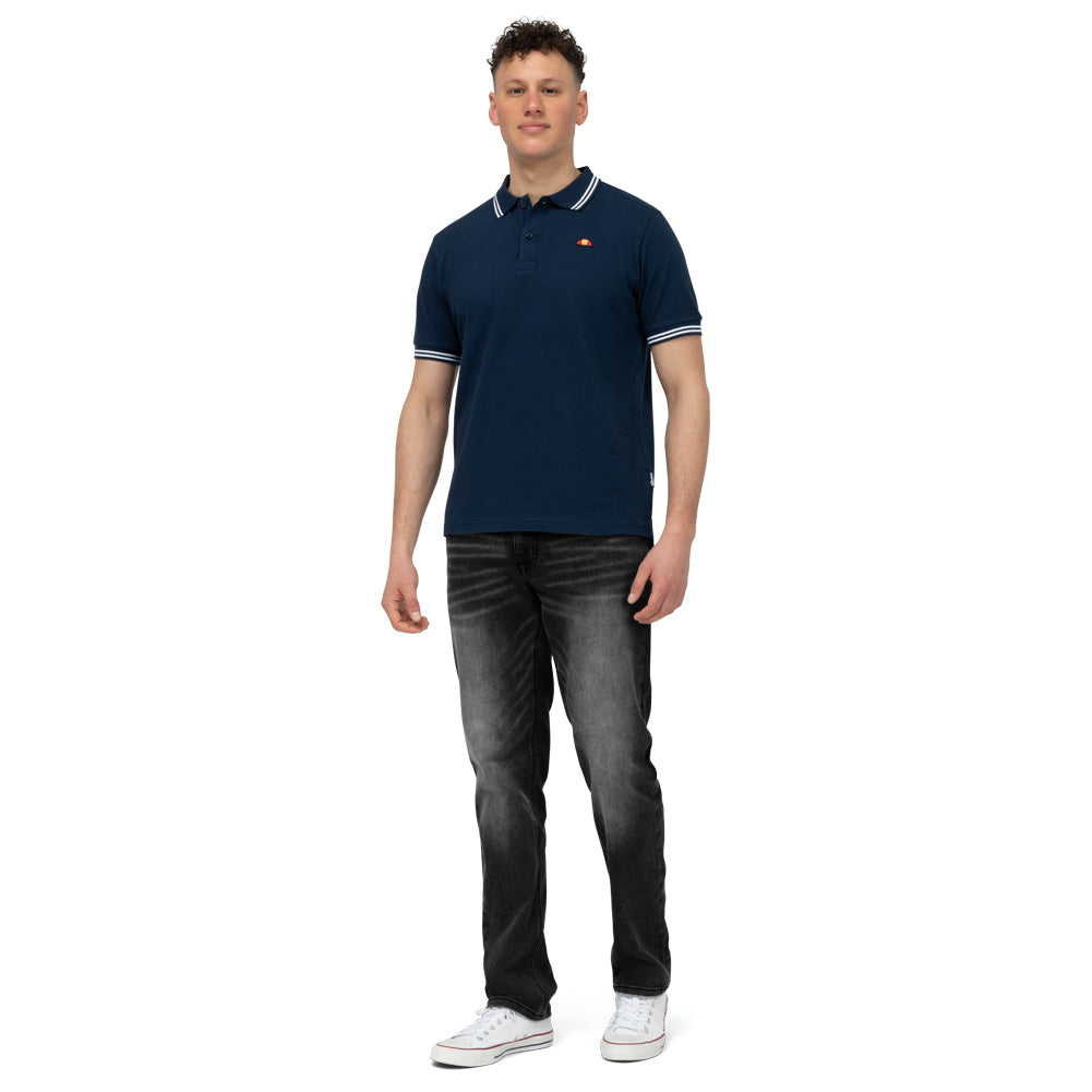 ellesse Dioran Twin Tipped Herren Polo-Shirt SBS22445-NAVY