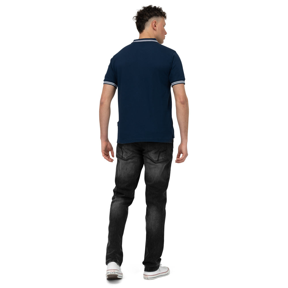 ellesse Dioran Twin Tipped Herren Polo-Shirt SBS22445-NAVY