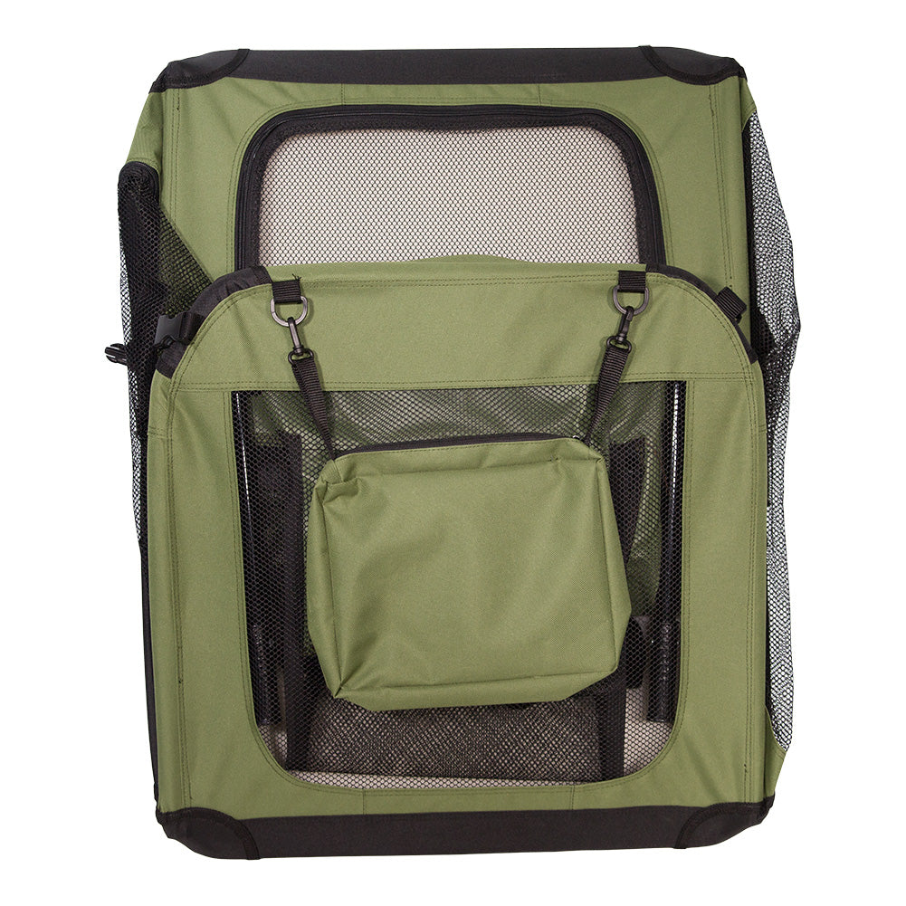 SPOCADO "Palace" Transporttasche für Tiere 70 x 52 x 52 cm grün