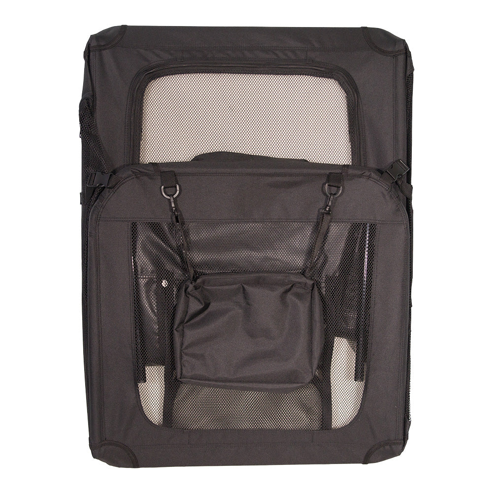 SPOCADO "Palace" Transporttasche für Tiere 82 x 59 x 59 cm schwarz
