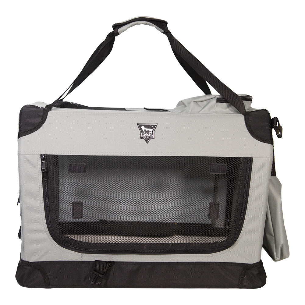 SPOCADO "Palace" Transporttasche für Tiere 92 x 64 x 64 cm grau
