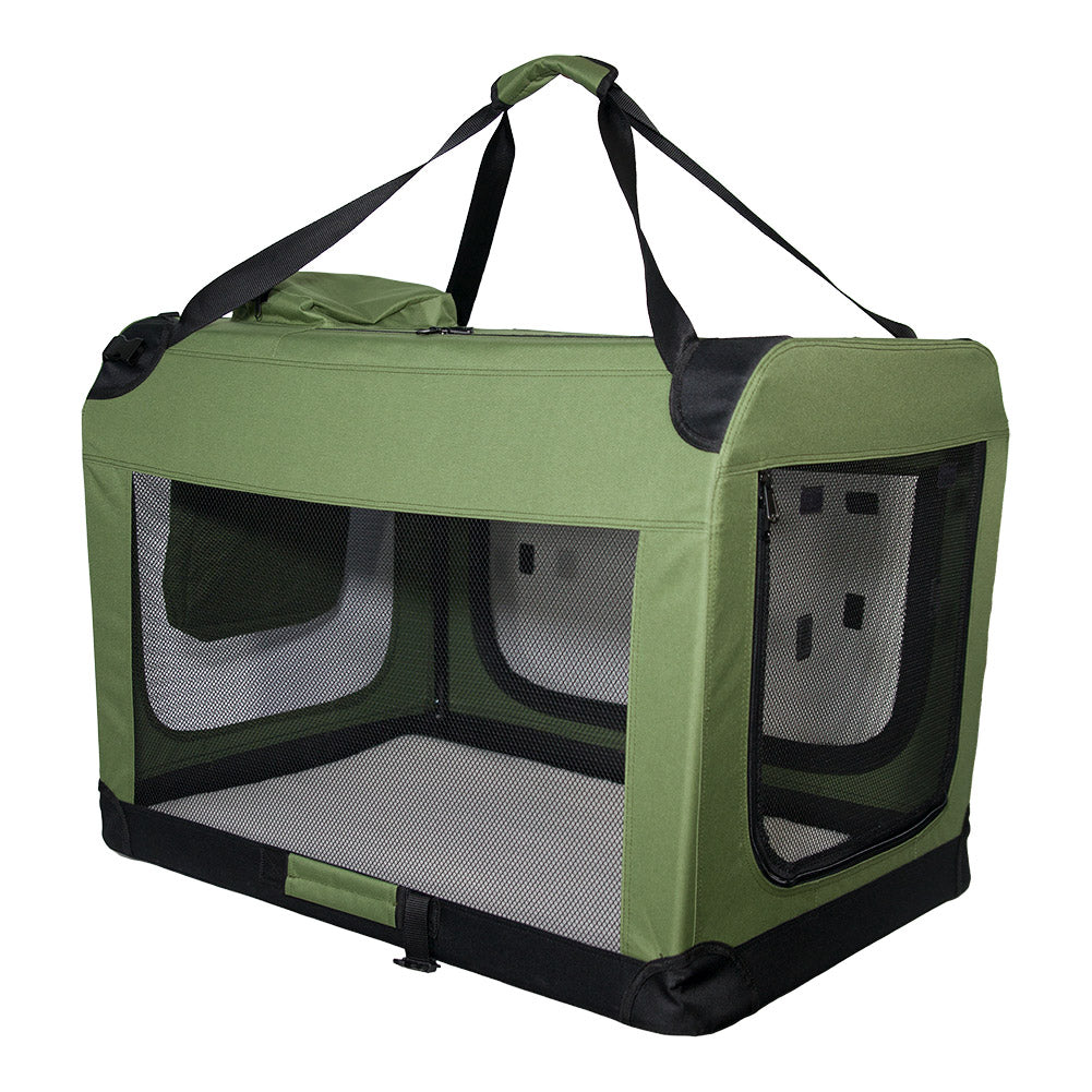 SPOCADO "Palace" Transporttasche für Tiere 92 x 64 x 64 cm grün