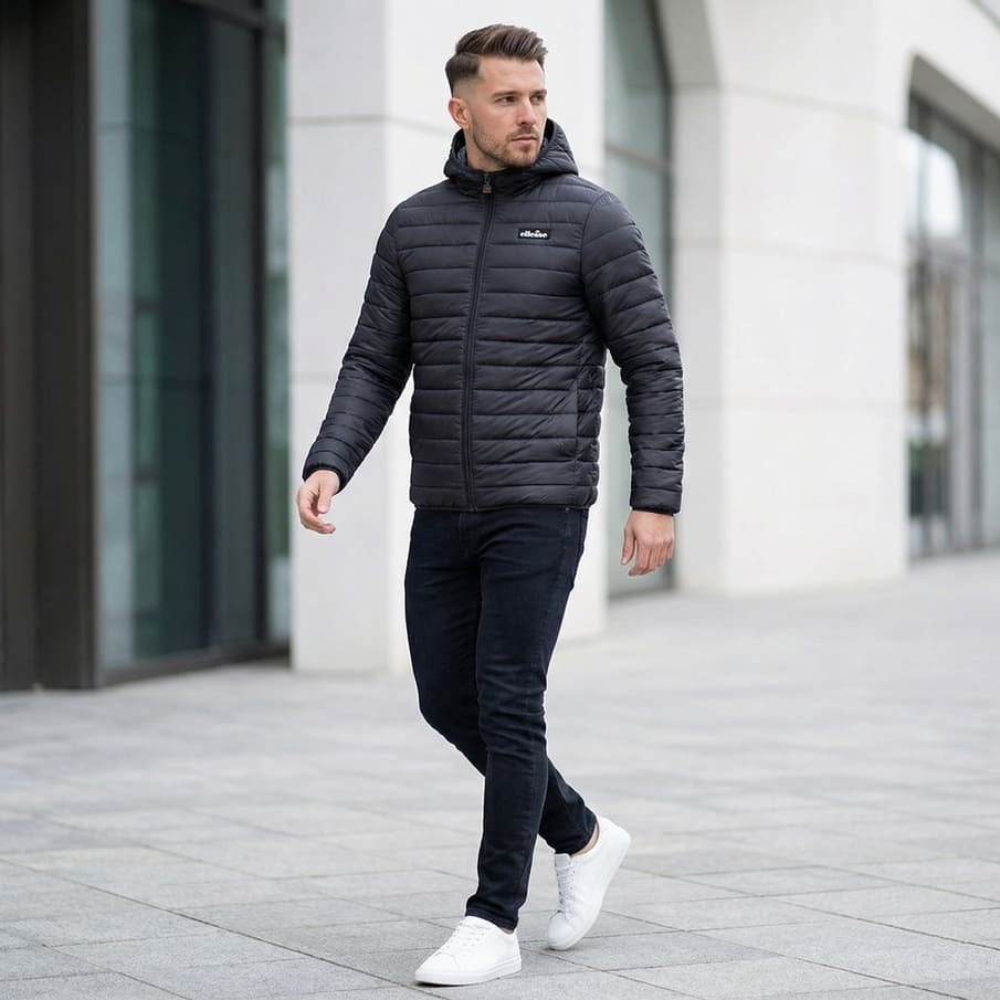ellesse Mazzarino Herren Winterjacke SOP23829-Grey