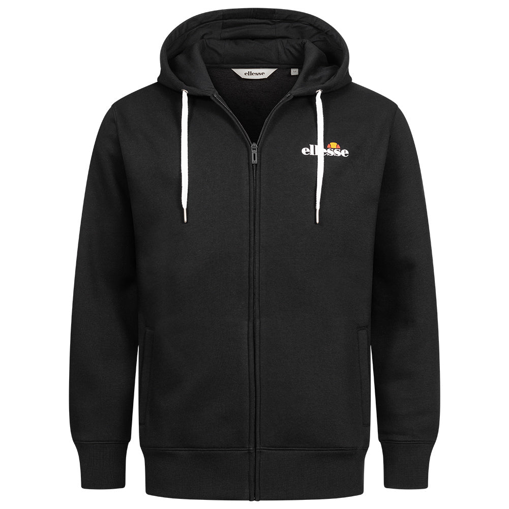 ellesse Klemerio Full Zip Herren Kapuzen Sweatjacke SOP23857-Black