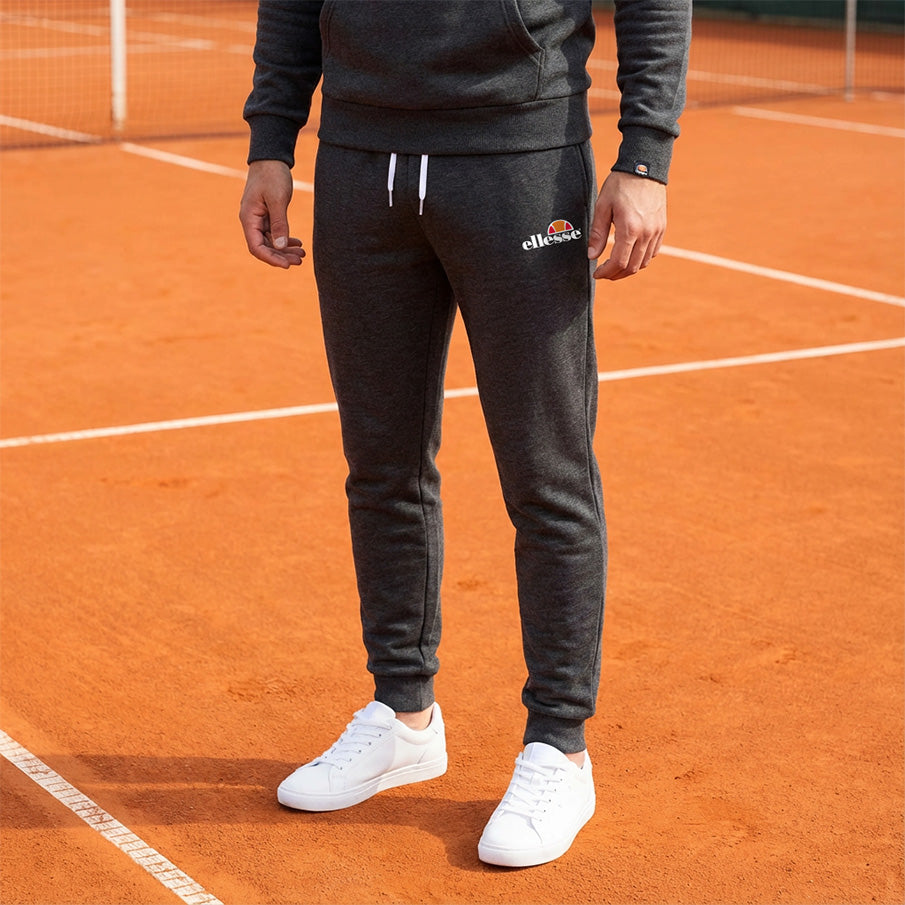ellesse Karneid Sweat Pants Herren Jogginghose SOP23858-Dk Grey