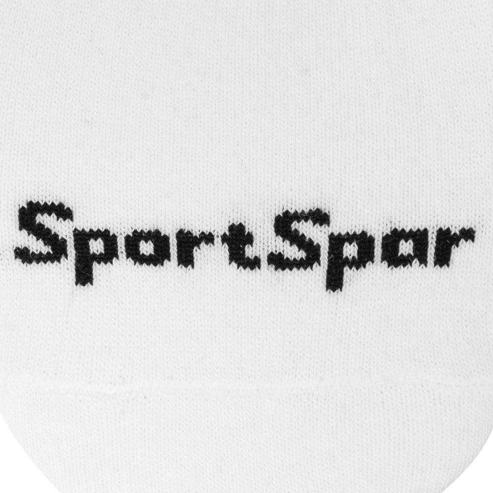 SportSpar.de "Sparlinge" Invisible Socks Sneaker Socks 3 Pairs white