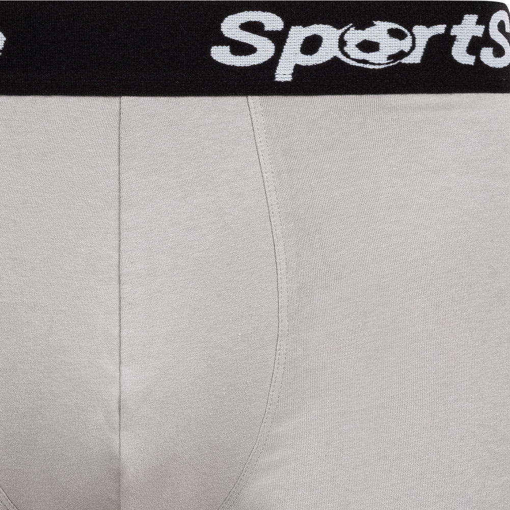 Sportspar.de Herren "Double Sparbuchse" Boxershorts 2er-Pack grau
