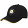 Lambretta Target Cap Herren Kappe SS1038-BLK-GLD – Einheitsgröße