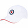 Lambretta Target Cap Herren Kappe SS1038-WHT – Einheitsgröße