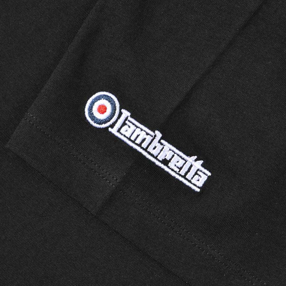 Lambretta Scooter Brand Tee Herren T-Shirt SS1503-BLK