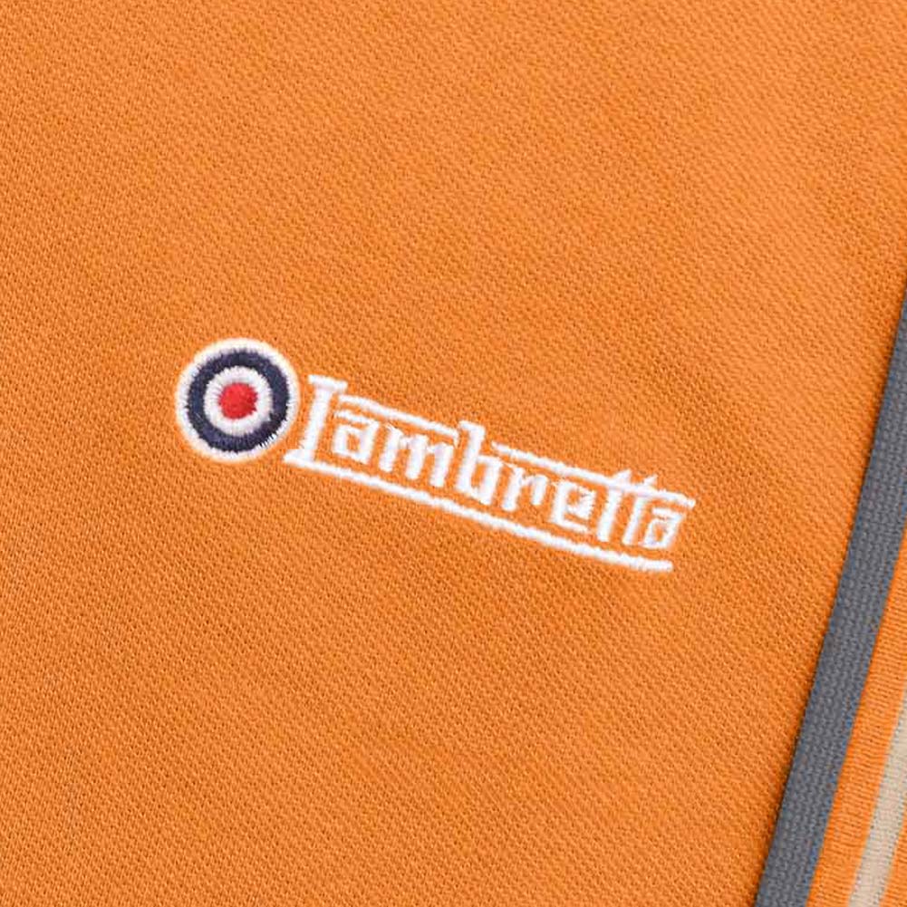 Lambretta Twin Tipped Herren Polo-Shirt SS1608-DES-SUN