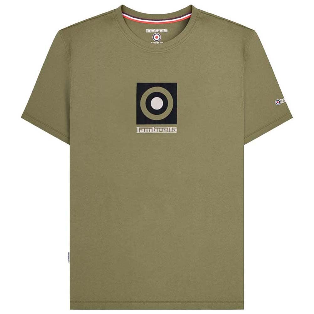 Lambretta Target Box Tee Herren T-Shirt SS5007-KHAKI