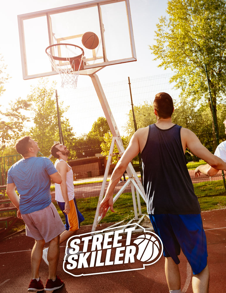 STREETSKILLER "Ultimate Grip" Basketball schwarz/blau