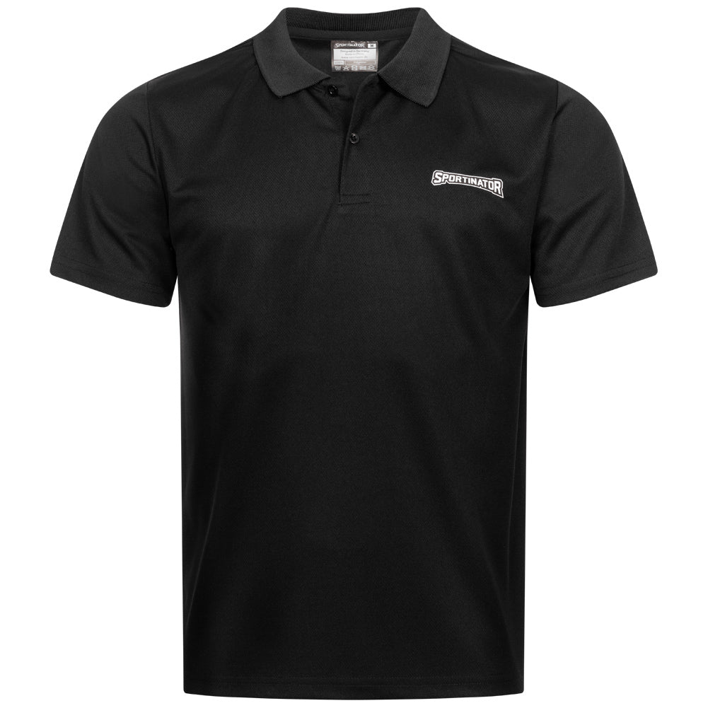 SPORTINATOR Essentials Men Training Polo Shirt black