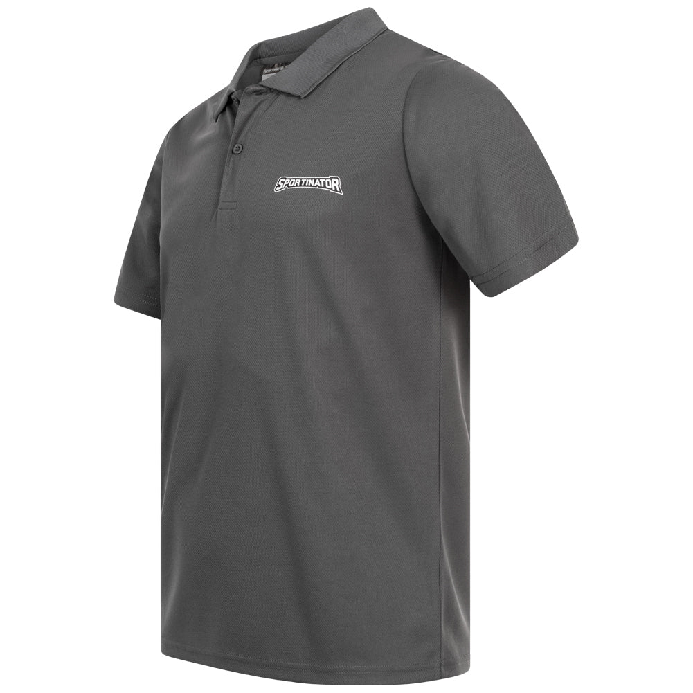 SPORTINATOR Essentials Men Training Polo Shirt grey