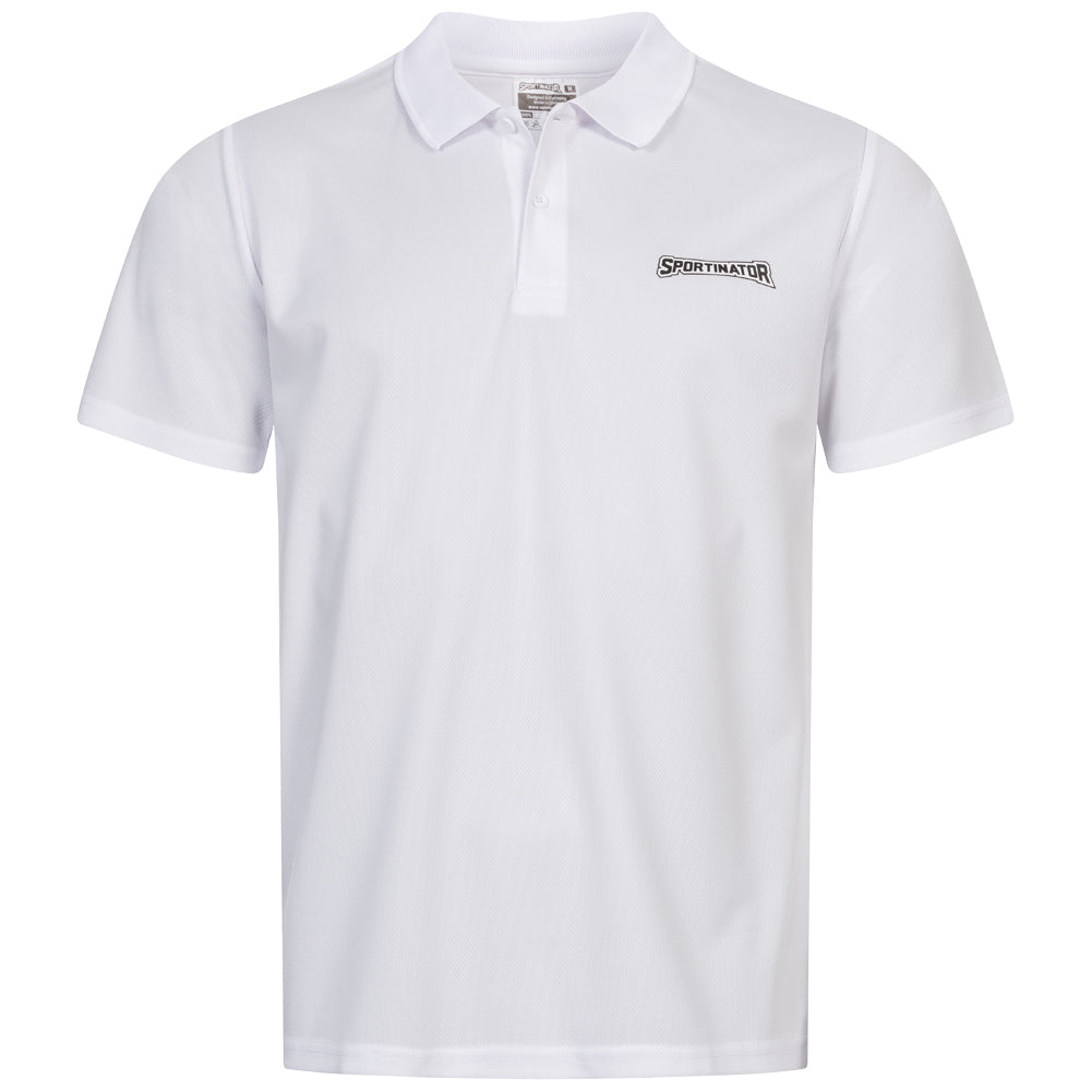 SPORTINATOR Essentials Men Training Polo Shirt white