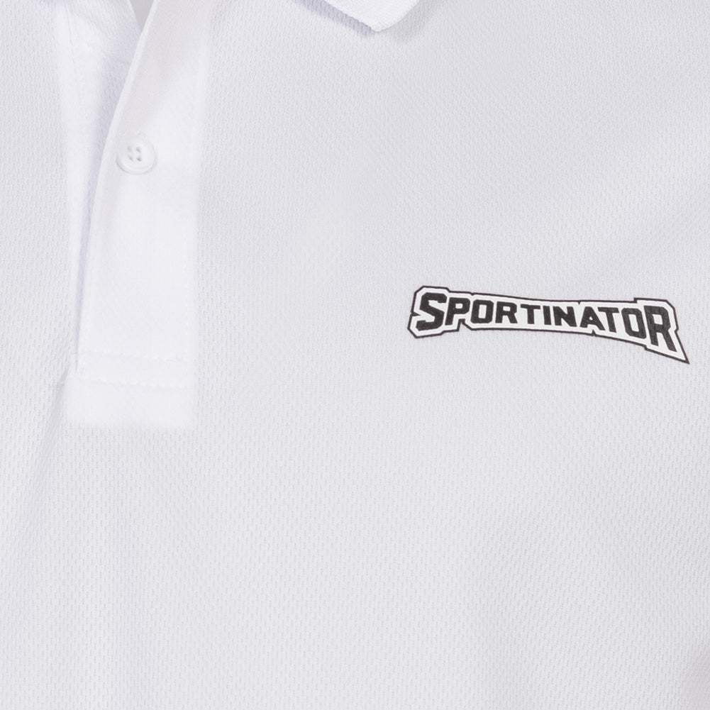 SPORTINATOR Essentials Men Training Polo Shirt white